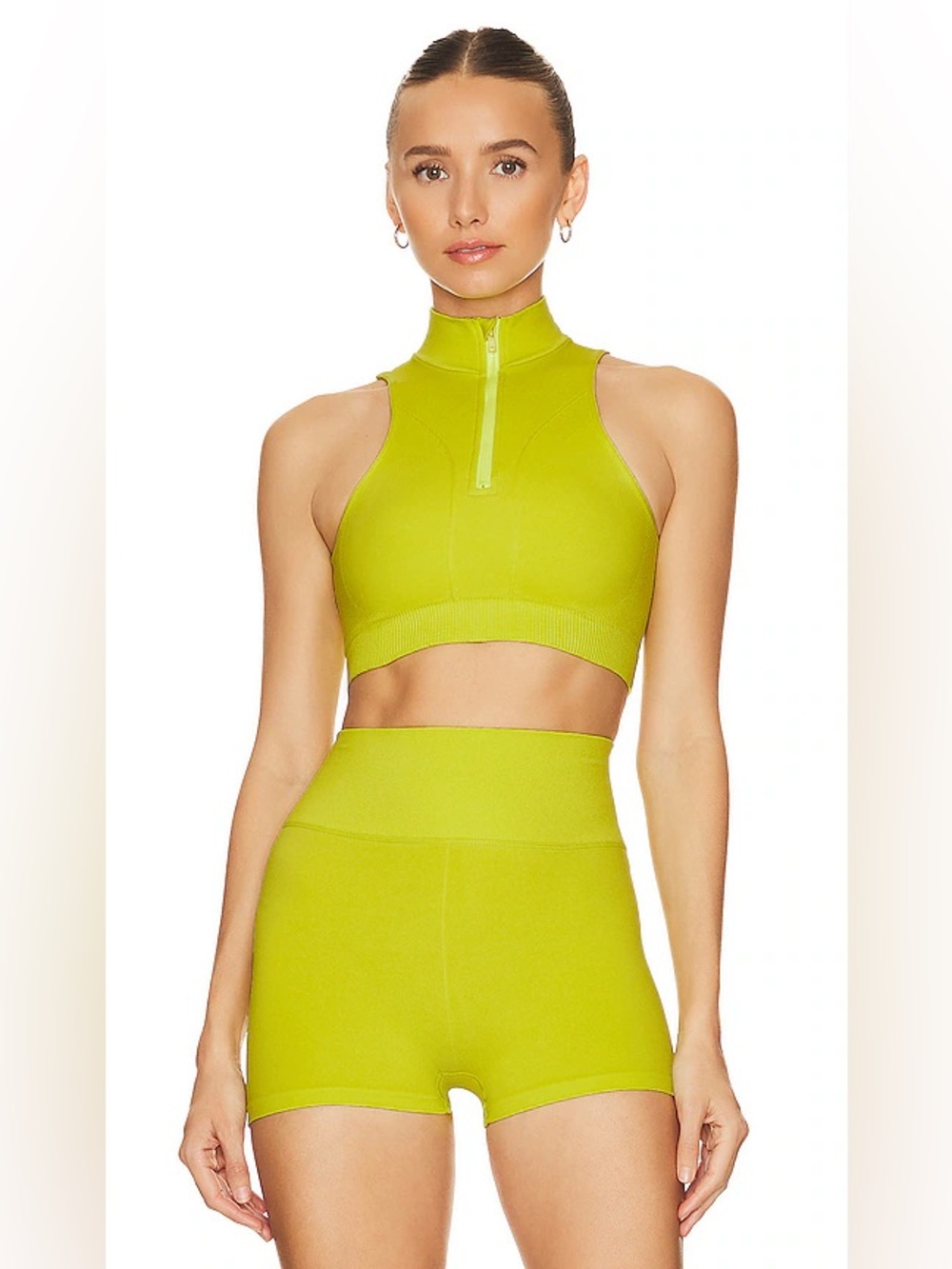 Camila Coelho Lime Set – Top S/M Shorts XXS